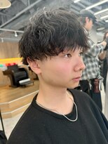 ラヴィズム 松崎店(LUVISM)&nbsp;無造作パーマニュアンスパーマ刈り上げ東区松崎