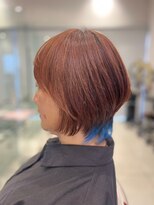 アース 浜松志都呂店(HAIR&MAKE EARTH) インナーカラーサファイヤブルー♪