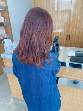 カッツ 駅家店(CUT S) ブリーチなしオレンジブラウンカラー〇