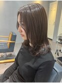 フェイスレイヤー×王道アッシュブラウン　laki/八丁堀/美容院