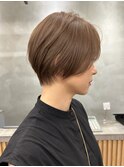 浦和ショートヘアショートカット白髪ぼかし白髪染めボブ40代50代