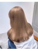 【大槻指名】髪質改善美髪イメチェンベージュ/焼津髪質改善