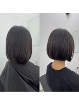 シロ&nbsp;まとまりやすいボブを希望の方