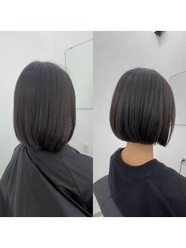 シロ まとまりやすいボブを希望の方