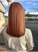 肌なじみのいいオレンジカラー