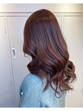 ジーナ 船橋(Zina) 髪質改善＊くびレイヤーピンクベージュ＊美髪【Zina船橋】