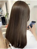 30代40代50代オリーブベージュ酸性ストレート髪質改善縮毛矯正
