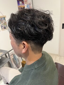 ガビーヘアルーブ(gabi hair LOOB) メンズマッシュパーマツイストスパイラルパーマニュアンスパーマ