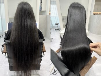 エレリー 栄店(EleRe)の写真/クセやうねりをしっかりケア♪しっとりツヤ髪ストレートを叶えてくれる！[栄]