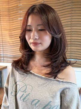 トレス(TRESS) ミディアムレイヤー/ハイレイヤー/くびれヘア/韓国風レイヤー