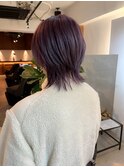 ウルフ/ウルフスタイル/ムラサキ/パープル/ラベンダー
