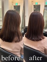 ドラン 梅田店(DRAN)&nbsp;【DRAN梅田店】パヤパヤを落ち着かせた大人のボルドーカラー