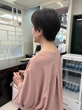 エアー 神戸(AIR) 白髪染め/ショート/アッシュ/暗髪/40代50代60代