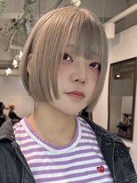 イリ 梅田(ili)&nbsp;韓国風ミルクティーグレージュカラーベージュブラウン