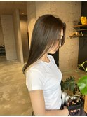 大人可愛いインナーカラー☆ホワイトベージュ