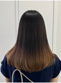 前髪/くびれ/イメチェン/イヤリングカラー/ラベンダーカラー
