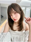ロングレイヤー/レイヤーカット/韓国/横浜/