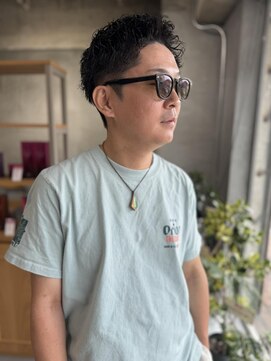 リル 住吉店(LiL) loose short perm