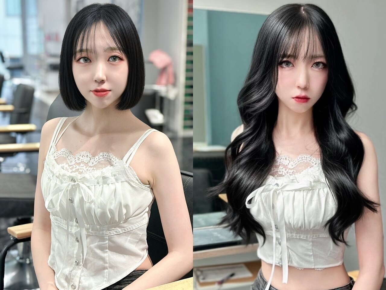 【馴染重視＊長さ,ボリューム◎】シールエクステ胸下の長さ80枚\24000