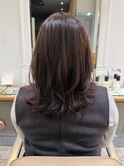 ミディアムレイヤーカット♪