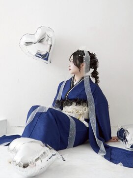 編み下ろしポニー