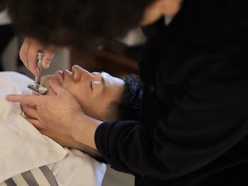 シーシーディーバーバー(CCD BARBER)の写真/【豊中】古き良き技術のシェービングは、他とは違う仕上がりと満足感を味わっていただけます☆
