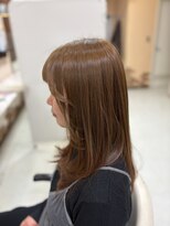 モナミ美容室&nbsp;ロングスタイル×フロントレイヤー