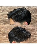 銀座 七三分け ショートスタイル