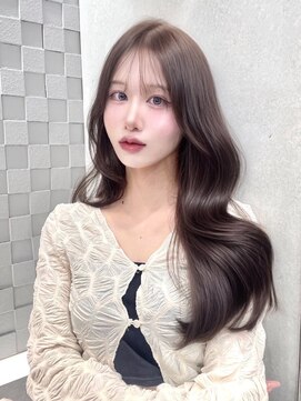 ジェム リット(GEM lit) 《LUNA》グレージュ/ベージュカラー/くびれ/韓国ヘア/レイヤー