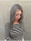 白っぽシルバー