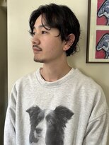 コラン 中目黒(collan) メンズミディアムニュアンスパーマ