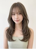 髪質改善ブリーチなしカラーワンホンレイヤー小顔カット