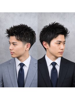 ヒロギンザ 大阪本店(HIRO GINZA)の写真/【最終受付21時/個室】早くて上手い。カジュアルやクラシカルバーバーまでお任せ*[大阪駅/梅田駅]