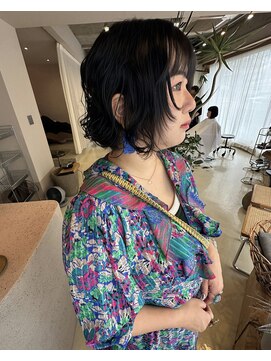 ソワ バイ ルシル(SOIE by Lucile) ボブパーマ 顔まわりレイヤーカット 福島市