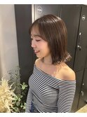 Bob×olive beige