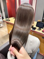 イロ ジェイアール JR奈良店(IRO)&nbsp;ミルクティーベージュ/髪質改善/酸性ストレート/ロングレイヤー