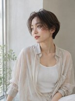 ドット ヘアー(dot.hair) ハンサムショート/シースルーバング/透明感
