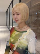 キルトプラスリム(Qilt+LIM)&nbsp;blond×mini  bob