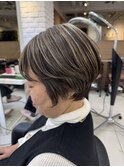 白髪ぼかし