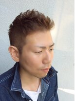 ムーンリバー 菱屋西店(Moon River)&nbsp;髪の立ち上げがキモツンツンベリーショート☆