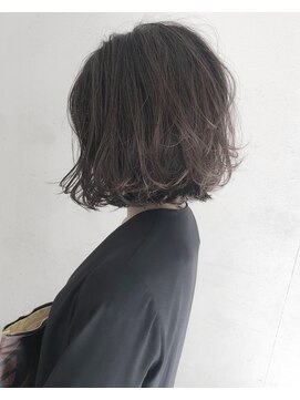 ヘアーアンドアトリエ マール(Hair&Atelier Marl) 【Marl】肩ラインのラフな質感のボブスタイル♪