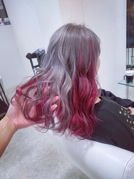 メルマードバーベル(Mermard Bavel) ハイトーン×原色カラー(インナーレッド)