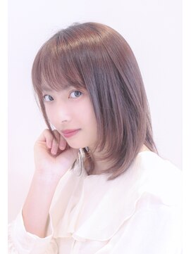 カノア(CANNOA.) 【CANNOA.】さらさらストレートナチュラルセミディ