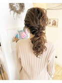 外国人風☆ヘアアレンジ