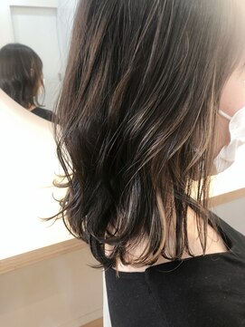 エンテイム(en-te:im) さりげないインナーカラー