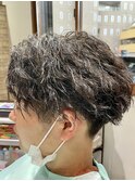 ちょい攻めツイストスパイラル センターパート