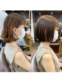 【畑中正敏】20代30代40代◎小顔丸みくびれショート、ボブ