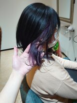 アヤメ(ayame)&nbsp;インナカラー_イルミナ_レイヤーボブ_東久留米2