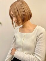 サンド 大阪梅田(sand)&nbsp;@eri_sand_[大阪梅田駅/ショコラベージュ/ボブルフ]