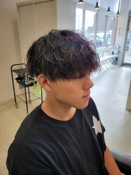 レジット メンズ ヘアサロン(LEGIT MEN's HAIR SALON) 波巻きパーマ
